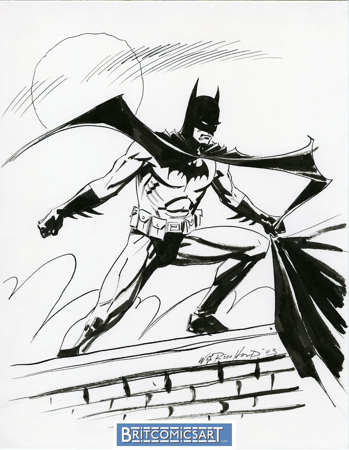 Batman by Bill Reinhold by Bill Reinhold
