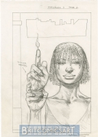 Invisibles 11 cover prelim  by Brian Bolland Issue 11 Page 0 Comic Art