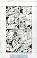 Fables 155 pg 16 splash by Mark Buckingham Issue 155 Page 16 Comic Art