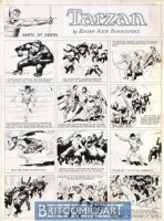 Tarzan by Hal Foster dated 26 Feb 1933 Issue 1933 Comic Art