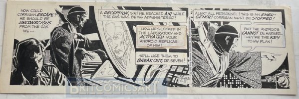 Secret Agent Corrigan Daily by Al Williamson 1979 Issue 1979 Comic Art