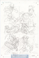 Hellboy: Darkness Calls 4 pg 11 Pencil prelim by Duncan Fegredo Issue 4 Page 11 Comic Art