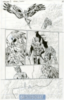 Hawkman 3 pg 18 by Bryan Hitch & Paul Neary Issue 3 Page 18 Comic Art