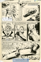Captain America 301 pg 14 by Paul Neary AVENGERS Issue 301 Page 14 Comic Art